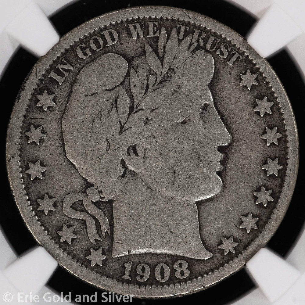 1908-O 50C Barber Half Dollar NGC VG 10