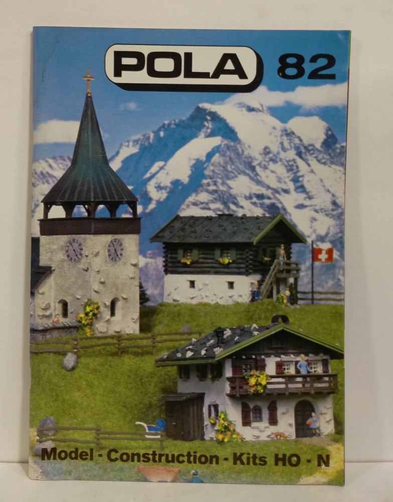 POLA 1982 Model Construction Kits HO-N Catalog