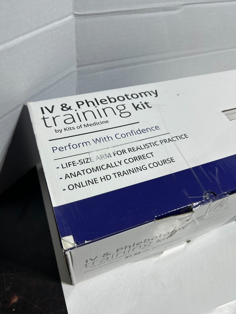 Phlebotomy Training Kit | IV, Venipuncture Arm Practice Kit EDUCATIONAL-USE