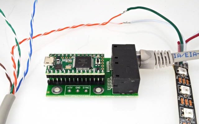 OctoWS2811 Adapter For 3.x & 4.x LED Driver Microcontroller Accessory Parts