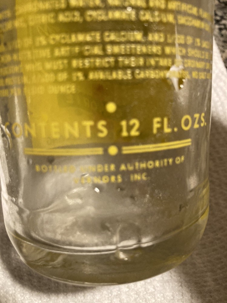 2 Vintage Vernors Bottle
