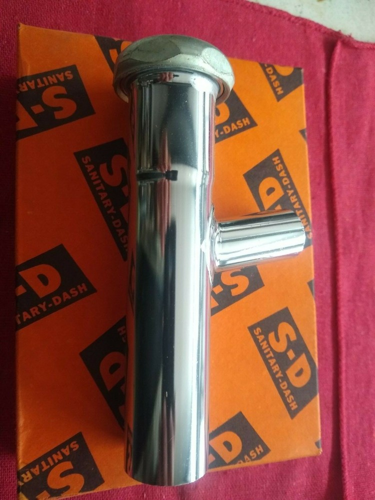 Satin Y Branch tail piece 1 1/4"  x 6"