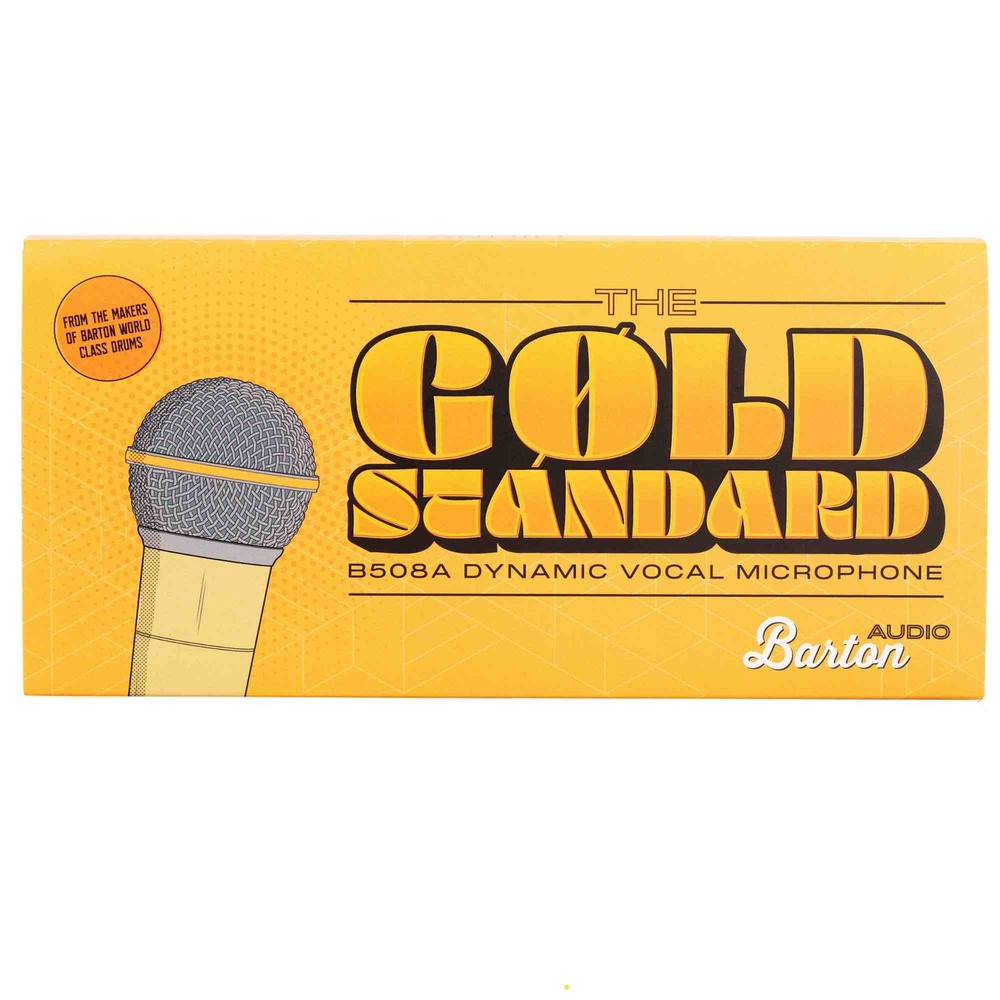 Barton Audio The Gold Standard Dynamic Vocal Microphone