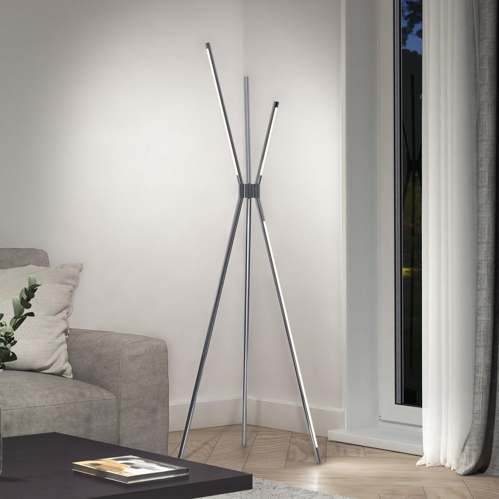 Triad Floor Lamp, Lighting, Decor