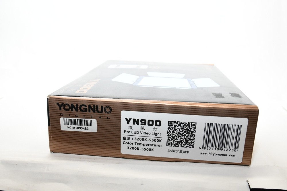 YONGNUO YN900 Wireless LED Studio Video Panel Light kit