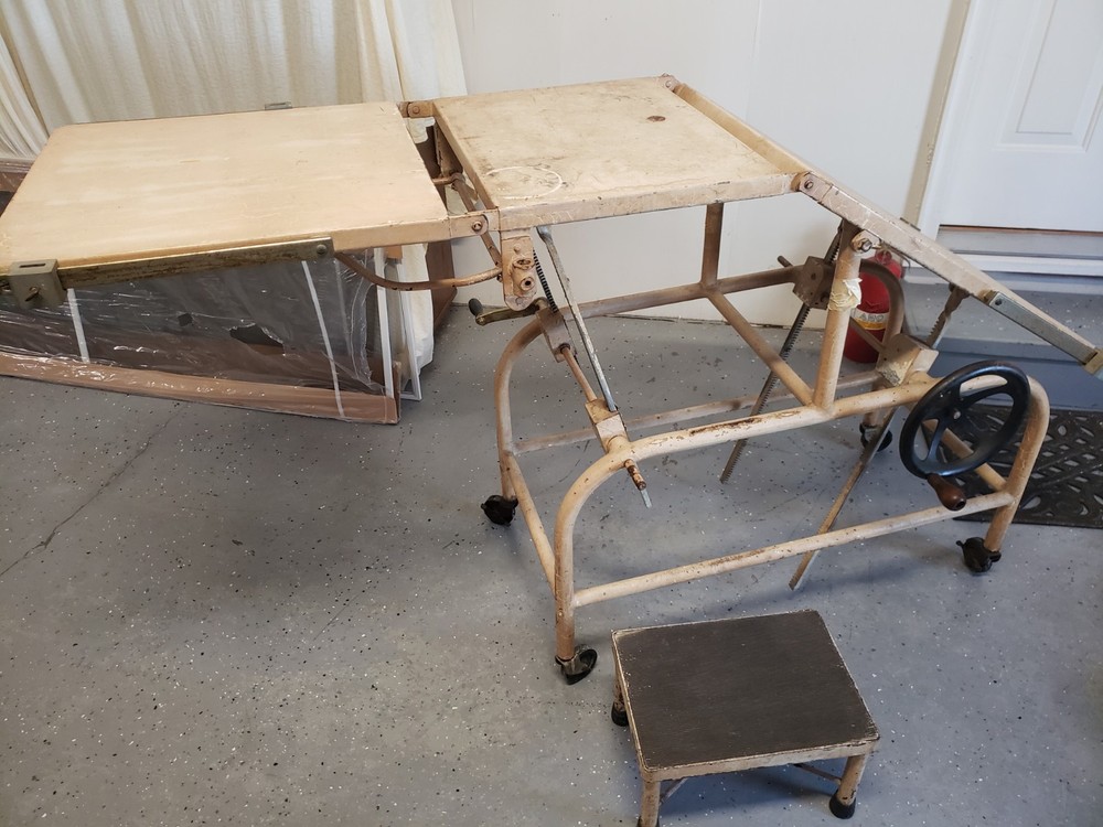 Antique Industrial Surgical Table