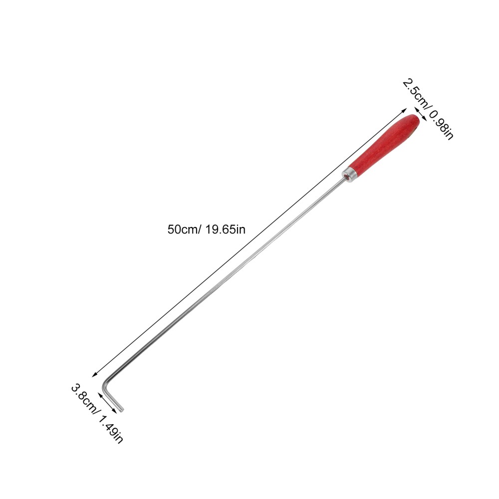 2 Pcs Fire Poker Stick Pit Tools Campfire Accessories Kit Bonfire