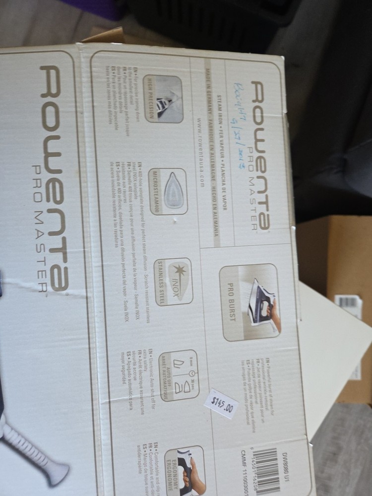 Rowenta Pro Master Steam Iron DW 8080