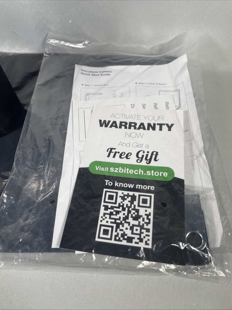 Document Camera Scanner,10MP CMOS,Visual Presenter Max A3 Size,OCR Technolog...