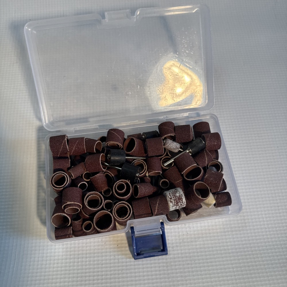 132Pcs Aluminum Oxide Sanding Drum Set