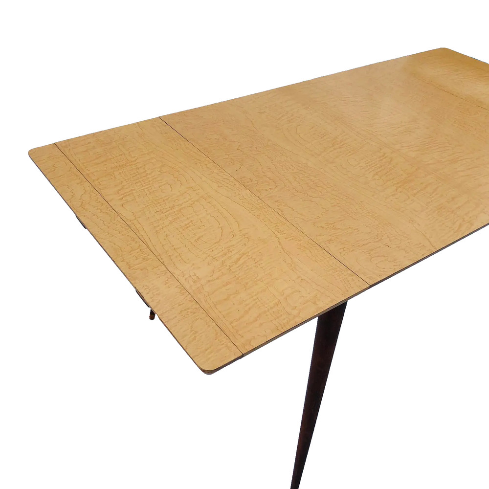 Midcentury 2 Leaves Kitchen/Dining Table