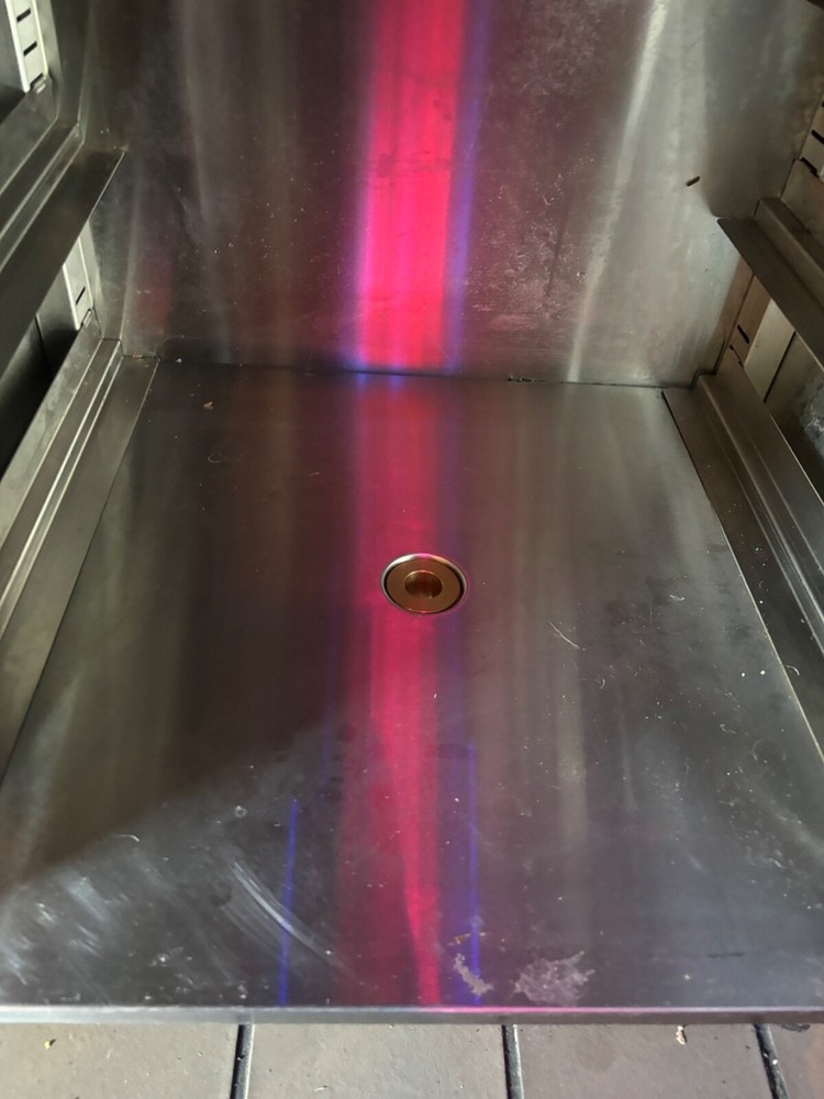 2 undercounter glass racks Advance Tabco