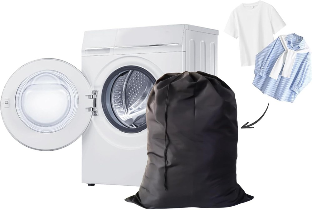 Extra Large Laundry Bag 6 Pack, Travel Laundry Bags with Drawstring Closure, 30"