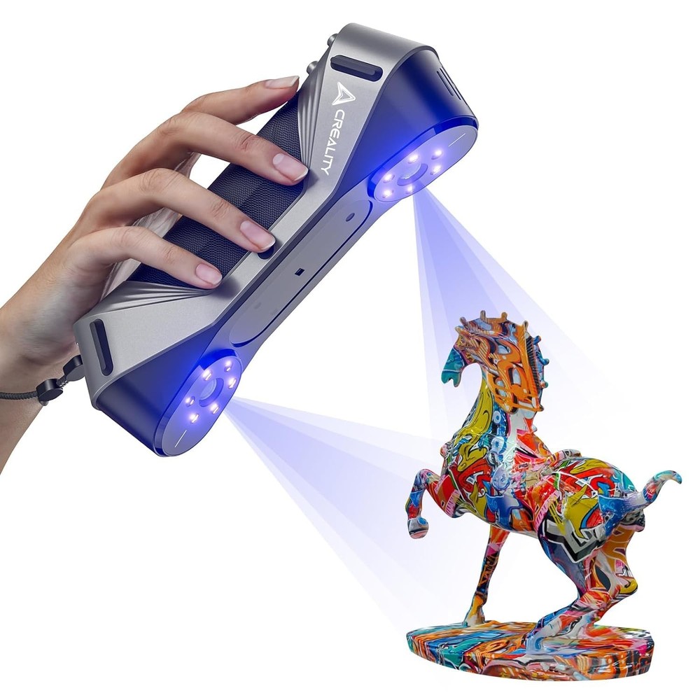 [USED] Creality Raptor 3D Scanner 5-2000mm Range 60FPS Blue NIR Consumer