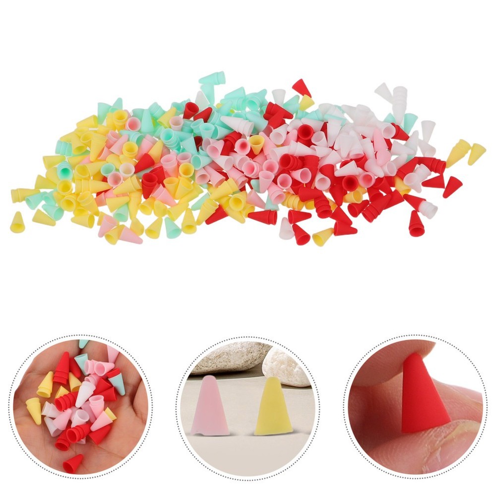 500 PCS Stylus Protective Cover Tablet Pen Dust Pencil Protector
