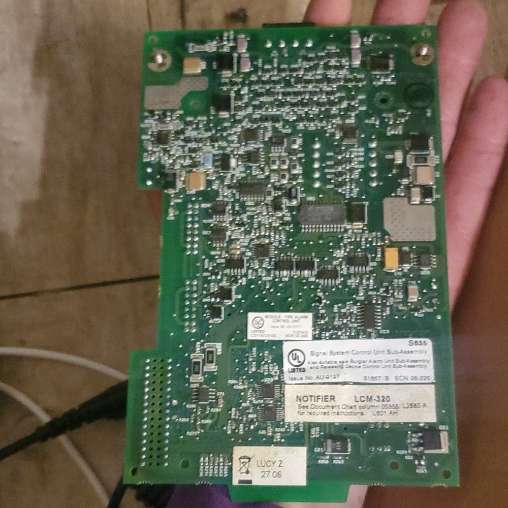 Notifier LCM-320 Fire Alarm Control Panel Module Control Panels & Keypads