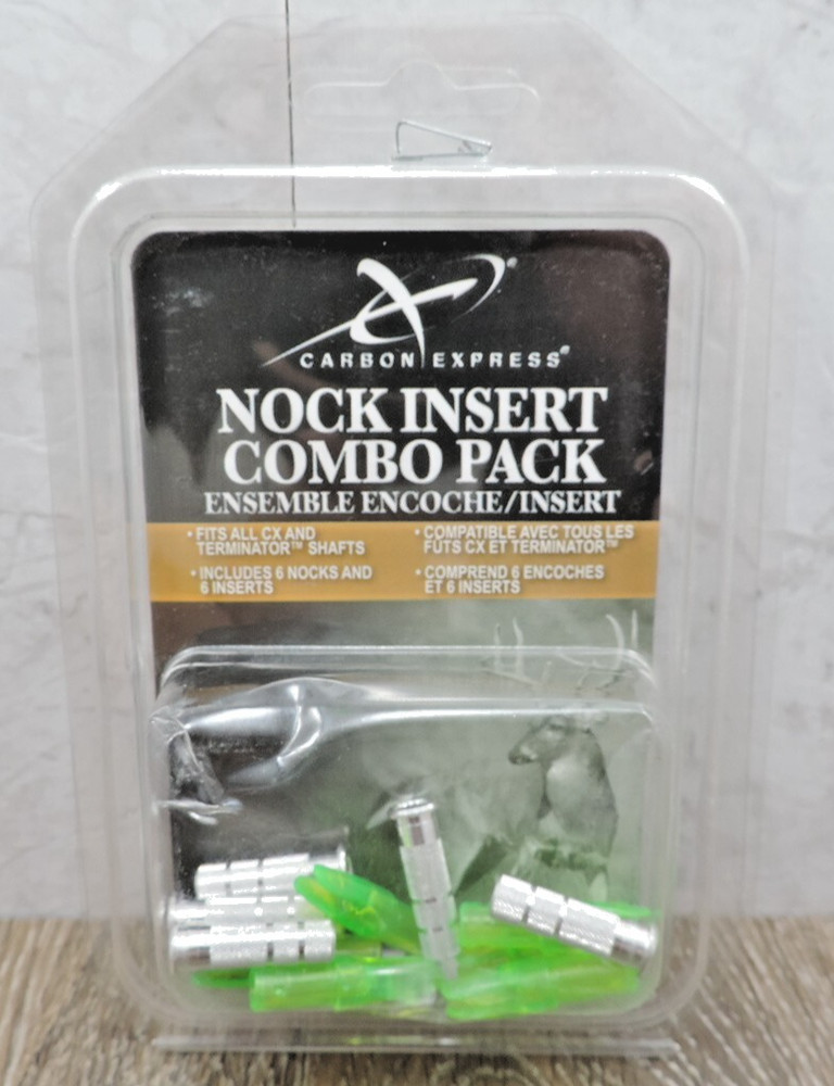 Carbon Express Nock Insert Combo Pack W3004