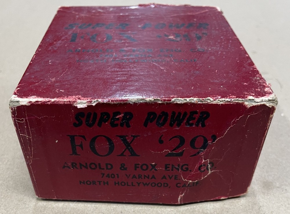 Vintage FOX .29 Model Airplane Engine