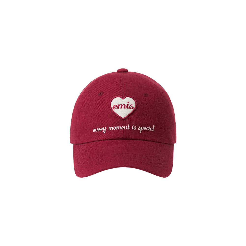 Emis Heart Wappen Ball Cap Red