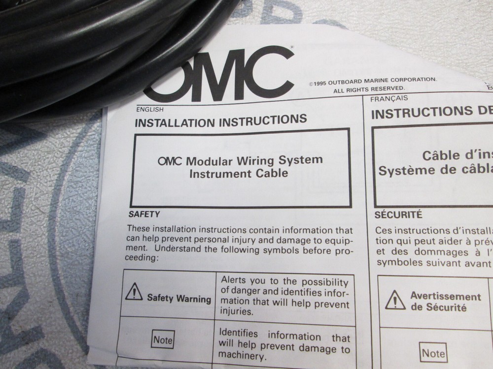 0176341 Evinrude Johnson 20 Ft Modular Wire Harness for Engine to Dash Controls