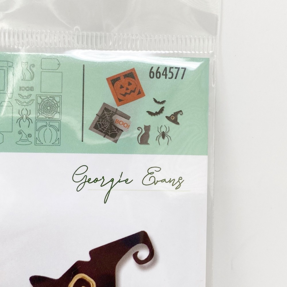 Sizzix Thinlits Spooky Silhouette Box Halloween Cutting Dies 664577 NEW