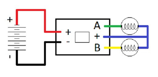 DC Dual Flasher Circuit