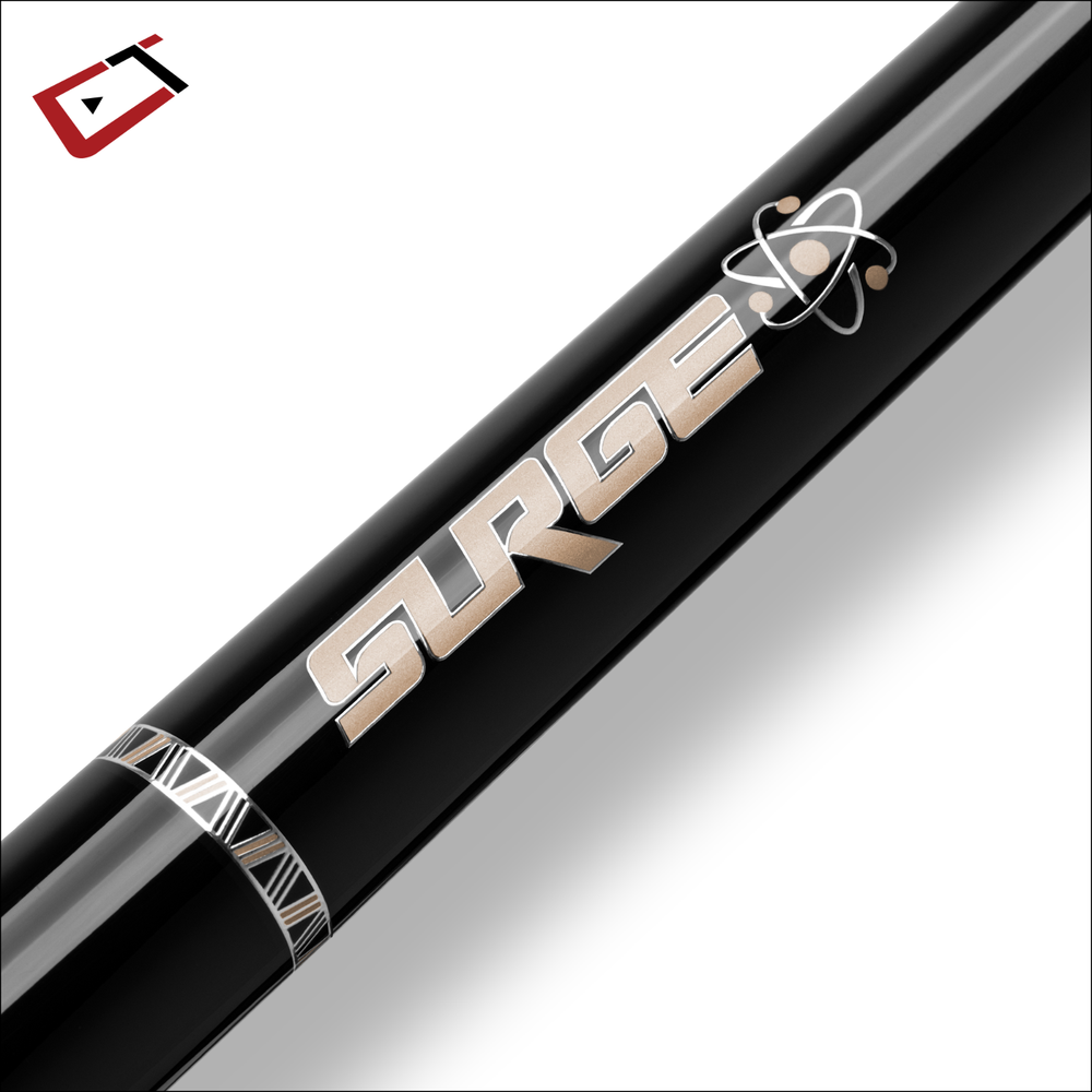 Cuetec AVID SURGE BREAK CUE • BLACK/GOLD