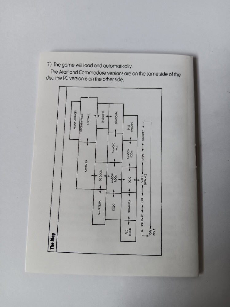 Commodore 64 Ninja The History & The Legend Computer Game Software Tested/Works