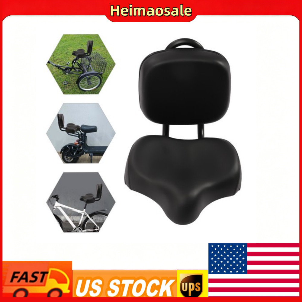 Tricycle saddle all black