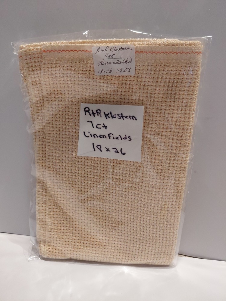 R&R Klostern 7 count 18" X 26" Linenfields