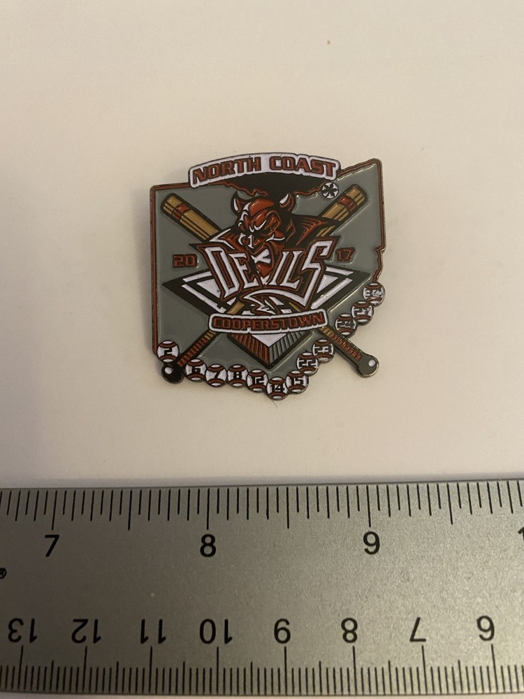 North Coast Devils Cooperstown 2017 Lapel Pin P188