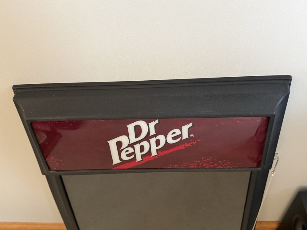 Vintage Dr Pepper Light Up Menu Board Tested And Works