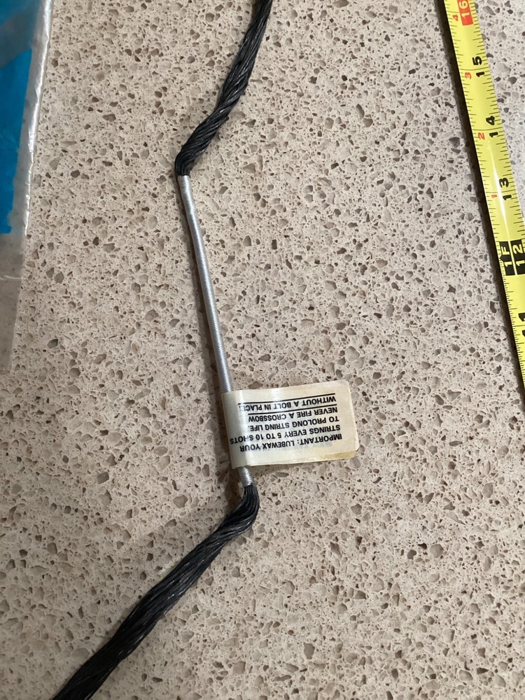 Barnett Crossbow String = 25” —-#K