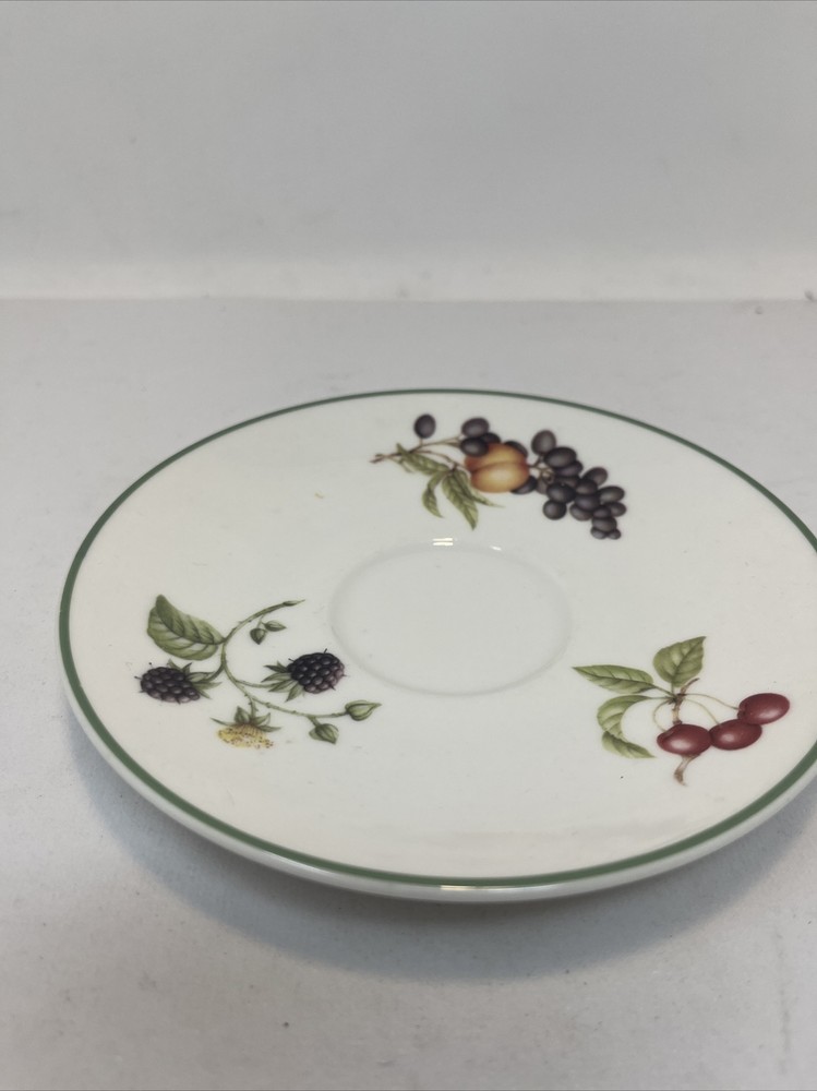 Fruit Spray Cup and Saucer - Made in England