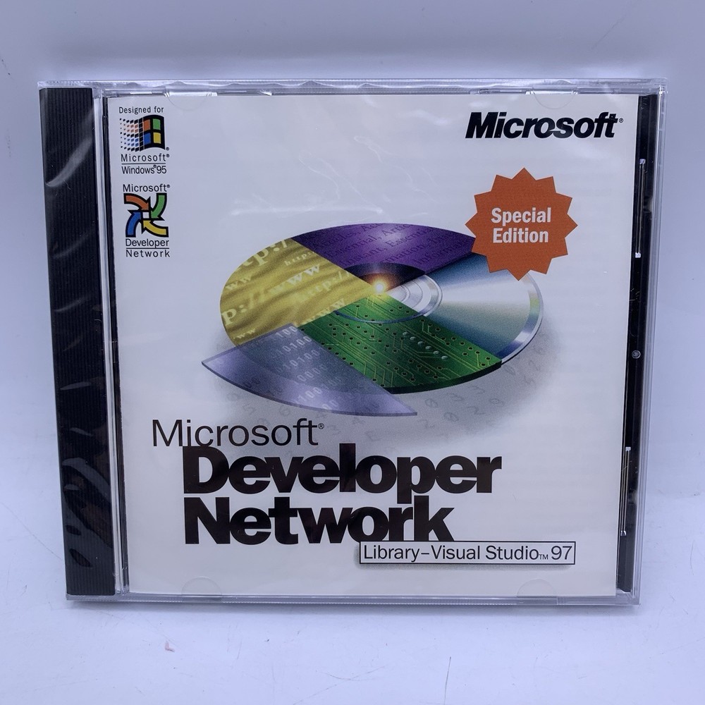 Microsoft Developer Network Library Visual Studio 97 Special Edition NOS SEALED