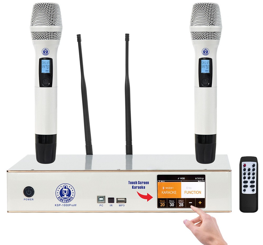 Youtube Karaoke System 2000W Digital 3 in 1 Control by Iphone, IPad & Android PC