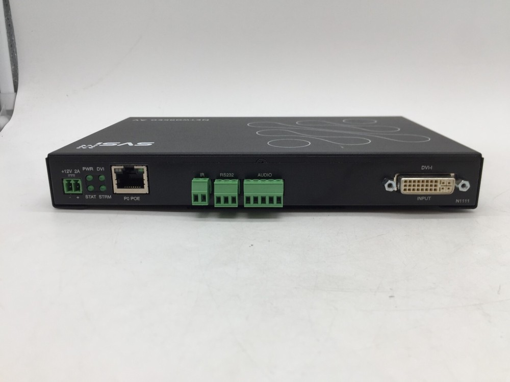 SVSI N1111 Decoder Networked AV Security Surveillance Monitoring System FREE S/H