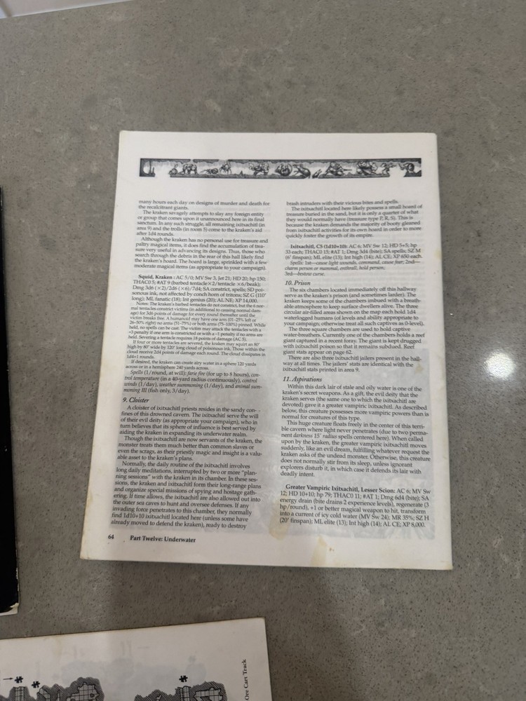 Dungeon Builder's Guidebook - AD&D 9556