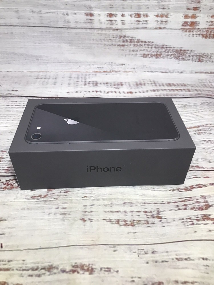 BOX ONLY (NO PHONE) Apple iPhone 8 64 GB SPACE GRAY A1905