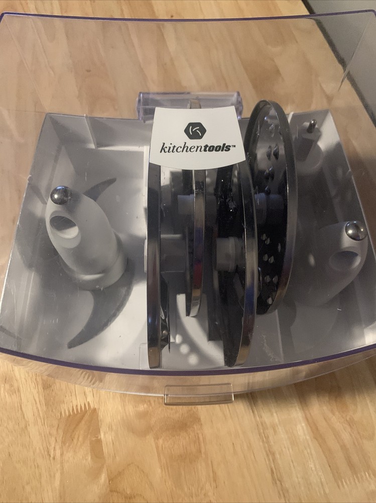 For Black & Decker Food Processor 4 disc and 2 Blade with Holder