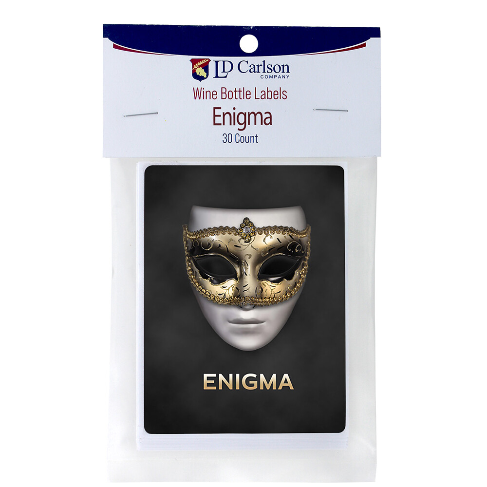 Enigma Labels 30/Pack Varietal Collection