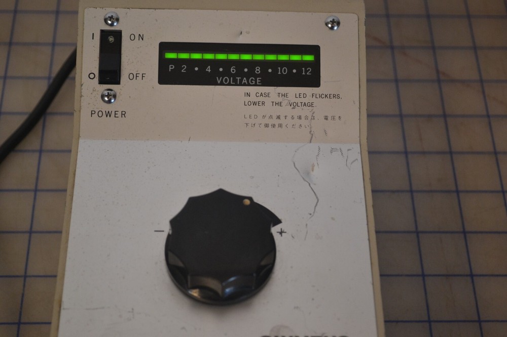 OLYMPUS TGH Variable Output LED-Indicated Microscope Lamp Power Supply