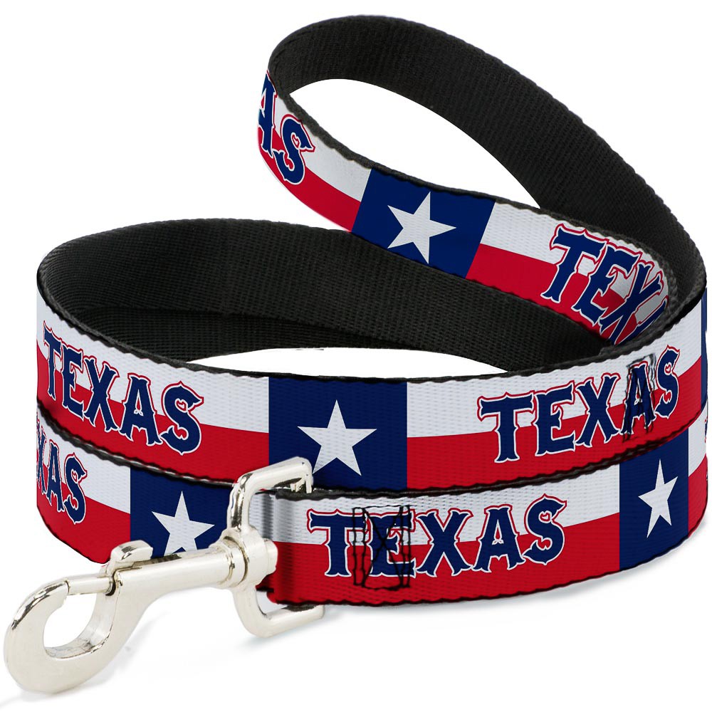 Dog Leash Texas Flag/TEXAS NARROW 0.5"