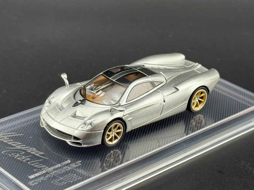 CM Model Pagani Codalunga Silver - Limited Edition 1/64