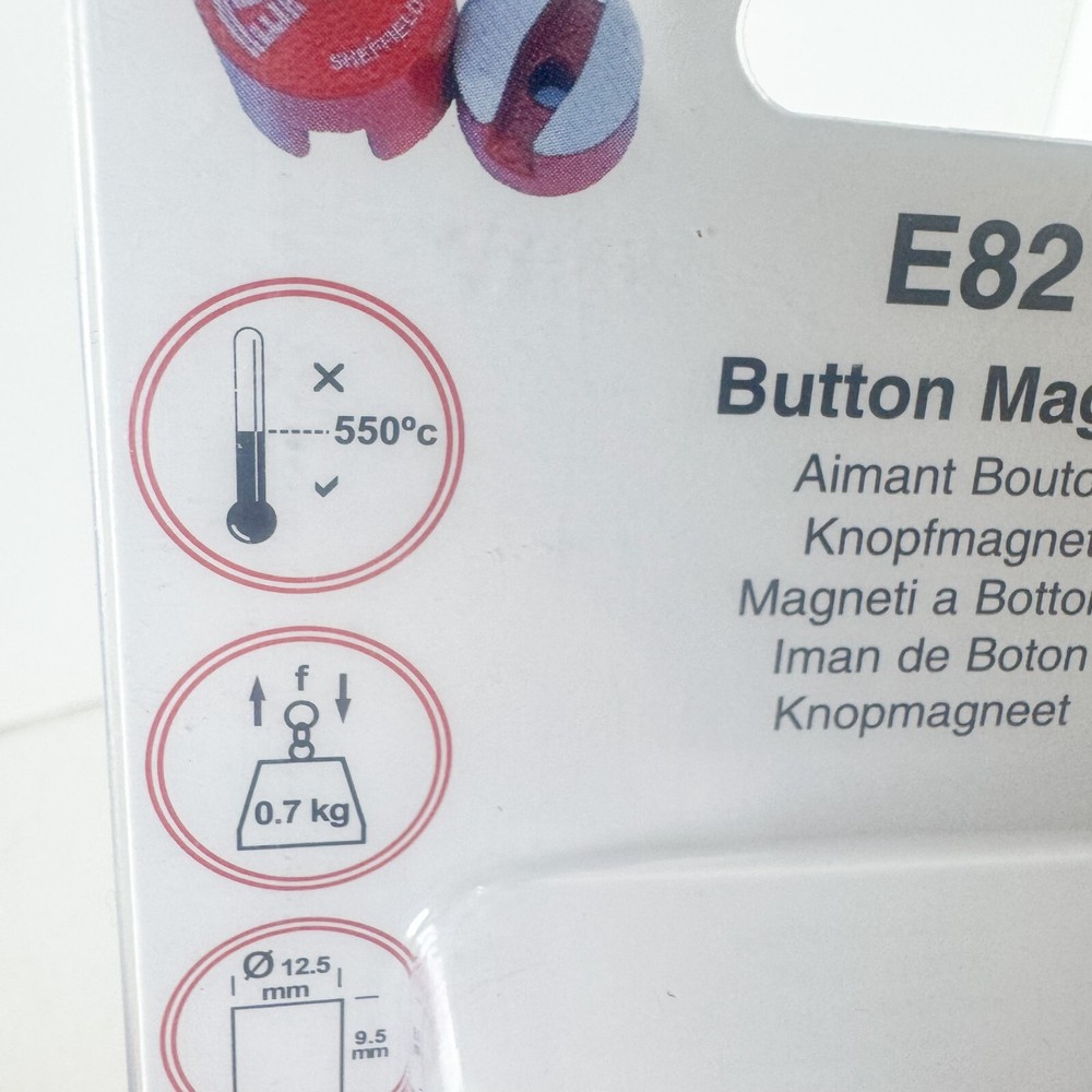 Eclipse 821 BUTTON MAGNET 12.5MM E821 ALNICO - E821 (G) EL04