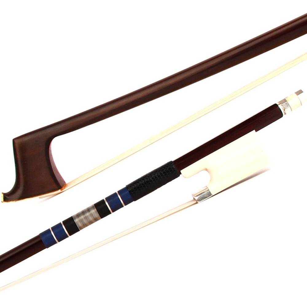 Superb Pro Master Antique Pernambuco Violin Bow 4/4 Value White Frog Silver Fast