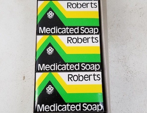 Roberts Medicated Soap, 90g, 3-Pack