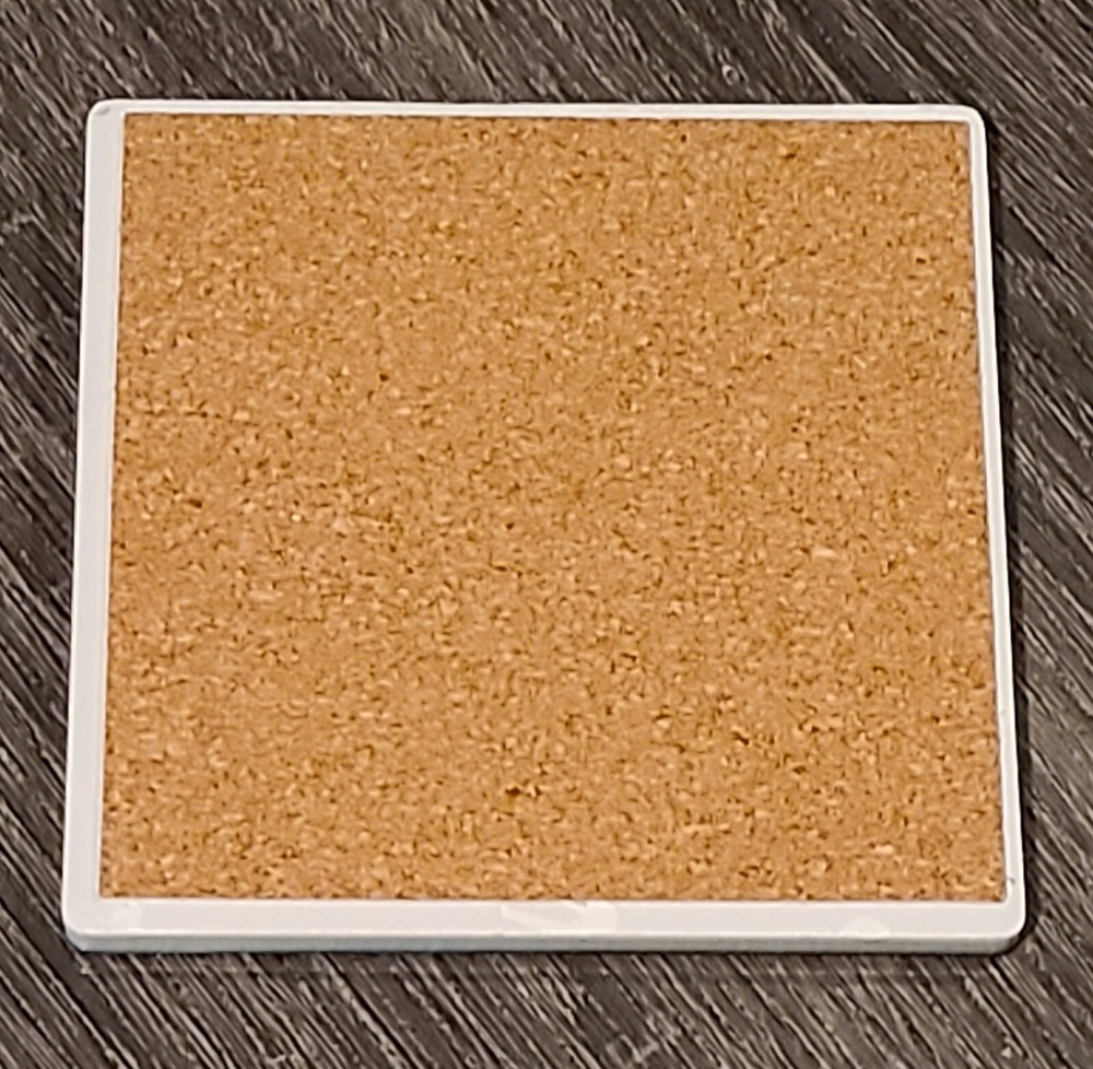 Ghost: Skeleta 4 in x 4 in custom made ceramic coaster