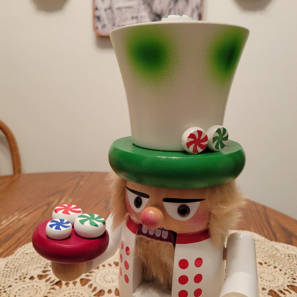 NIB Steinbach 12 in. Nutcracker TROLL CANDYMAKER Hangtag & COA