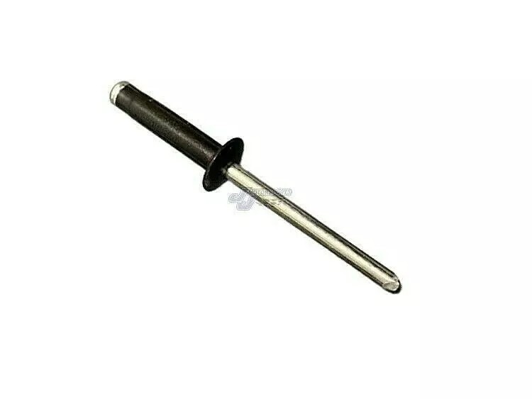 Small Head Black 3/16" Exploding (Tri-Fold) Pop Rivets 50 ct. Racing Fasteners